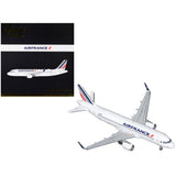 Airbus A320 Commercial Aircraft Air France White with Tail Stripes Gemini 200 Series 1/200 Diecast Model Airplane by GeminiJ