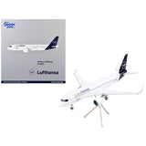 Airbus A320Neo Commercial Aircraft Lufthansa - Lovehansa White With Blue Tail Gemini 200 Series 1/200 Diecast Model Airp