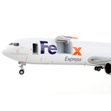 Boeing 767300F Commercial Aircraft Federal Express White with Purple Tail Interactive Series 1/200 Diecast Model Airplane b