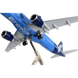 Embraer Erj-195 Commercial Aircraft Breeze Airways Blue Gemini 200 Series 1/200 Diecast Model Airplane By Geminijets