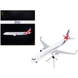 Airbus A321Neo Commercial Aircraft British Royal Air Force White With United Kingdom Flag Graphics Gemini 200 Series 1/2