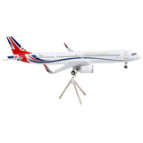 Airbus A321Neo Commercial Aircraft British Royal Air Force White With United Kingdom Flag Graphics Gemini 200 Series 1/2