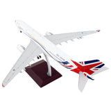 Airbus A330 Mrtt Tanker Aircraft British Royal Air Force White With United Kingdom Flag Graphics Gemini 200 Series 1/200