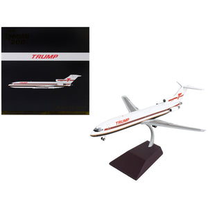 Boeing 727-200 Commercial Aircraft Trump Shuttle White With Red Stripes Gemini 200 Series 1/200 Diecast Model Airplane B
