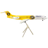 Fokker F100 Commercial Aircraft Alliance Airlines White and Yellow Gemini 200 Series 1/200 Diecast Model Airplane by GeminiJ