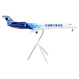 Embraer ERJ145 Commercial Aircraft Contour Airlines White and Blue Gemini 200 Series 1/200 Diecast Model Airplane by Gemini