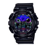 G-Shock GA100RGB-1A Black One Size