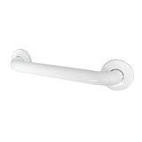 Kingston Brass GB1412CSW Made To Match 12Inch Stainless Steel Grab Bar, White