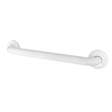 Kingston Brass GB1424CSW Made To Match 24Inch Stainless Steel Grab Bar, White