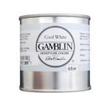 Gamblin Artists Oil Color 8 oz Can Cool White