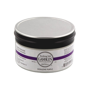 Gamblin Etching Inks - Dioxazine Purple - 300 Milliliter Tin