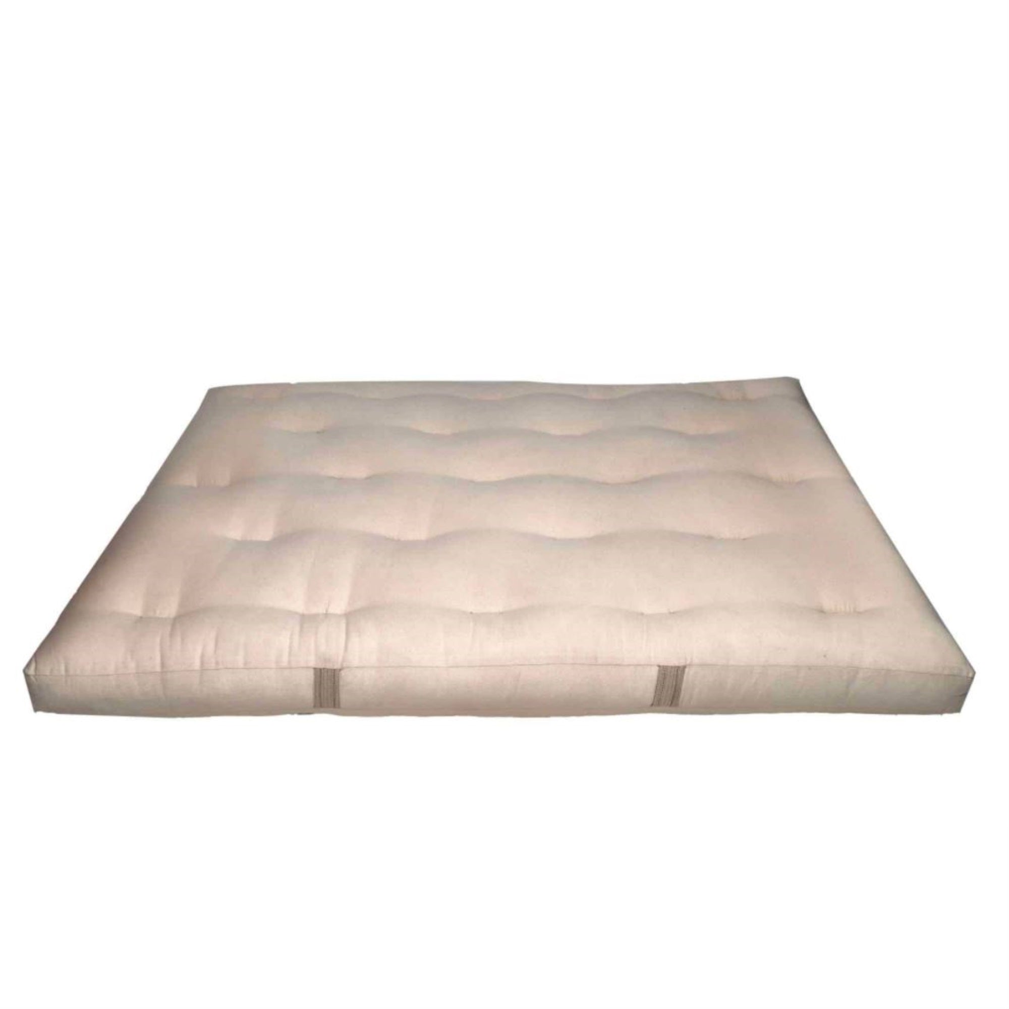 Green Cotton Queen 7 Mattress With 2 Foam Core In 100% Cotton Fabric Case