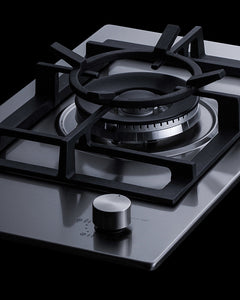 12 Wide 1-Burner Gas Cooktop In Stainless Steel