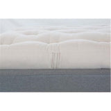Green Cotton Queen Stow With 2 Natural Latex Core In 100% Cotton Fabric Case