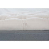 Green Cotton Cot With 3 Natural Latex Core In 100% Cotton Fabric Case