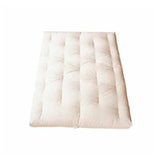 Green Cotton Double 8 Mattress In 100% Cotton Fabric Case