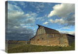 Mormon Row Barn, Grand Teton National Park, Wyoming-Canvas Art-24X18