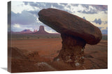 Mushroom Rock At North Window, Monument Valley, Arizona-Canvas Art-24X18