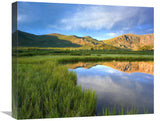 Mount Bierstadt From Guanella Pass Reflected In Pond, Colorado-Canvas Art-22X18.26