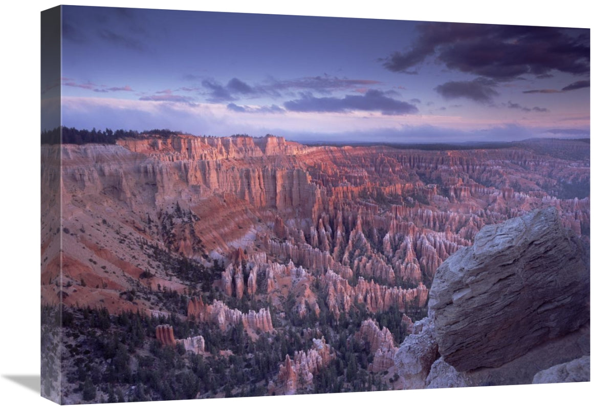 Amphitheater From Bryce Point, Bryce Canyon National Park, Utah-Canvas Art-24X18