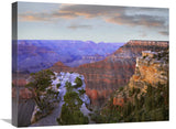 WotanS Throne From South Rim, Grand Canyon National Park, Arizona-Canvas Art-24X20