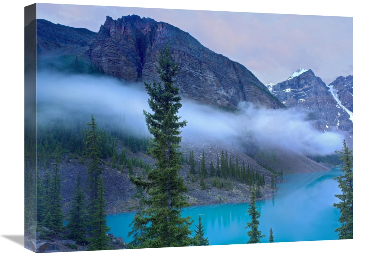 Moraine Lake In The Valley Of Ten Peaks, Banff National Park, Alberta, Canada-Canvas Art-24X18
