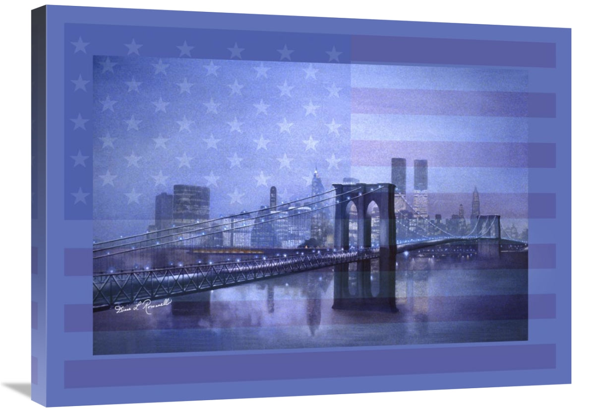 America Forever-Canvas Art-32X24