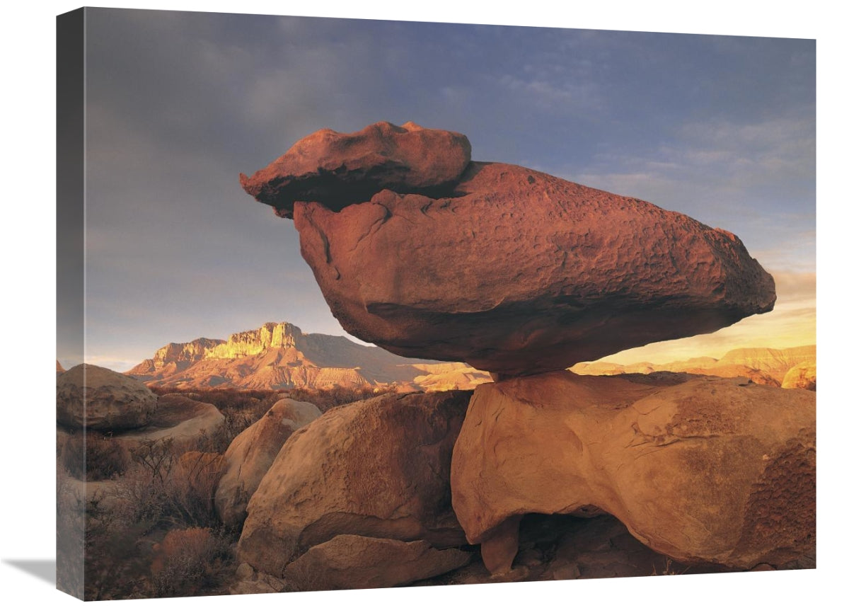 Balanced Rock, Guadalupe Mountains, Texas-Canvas Art-24X18
