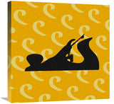 Hand Tools - Plane And Shavings-Canvas Art-24X24