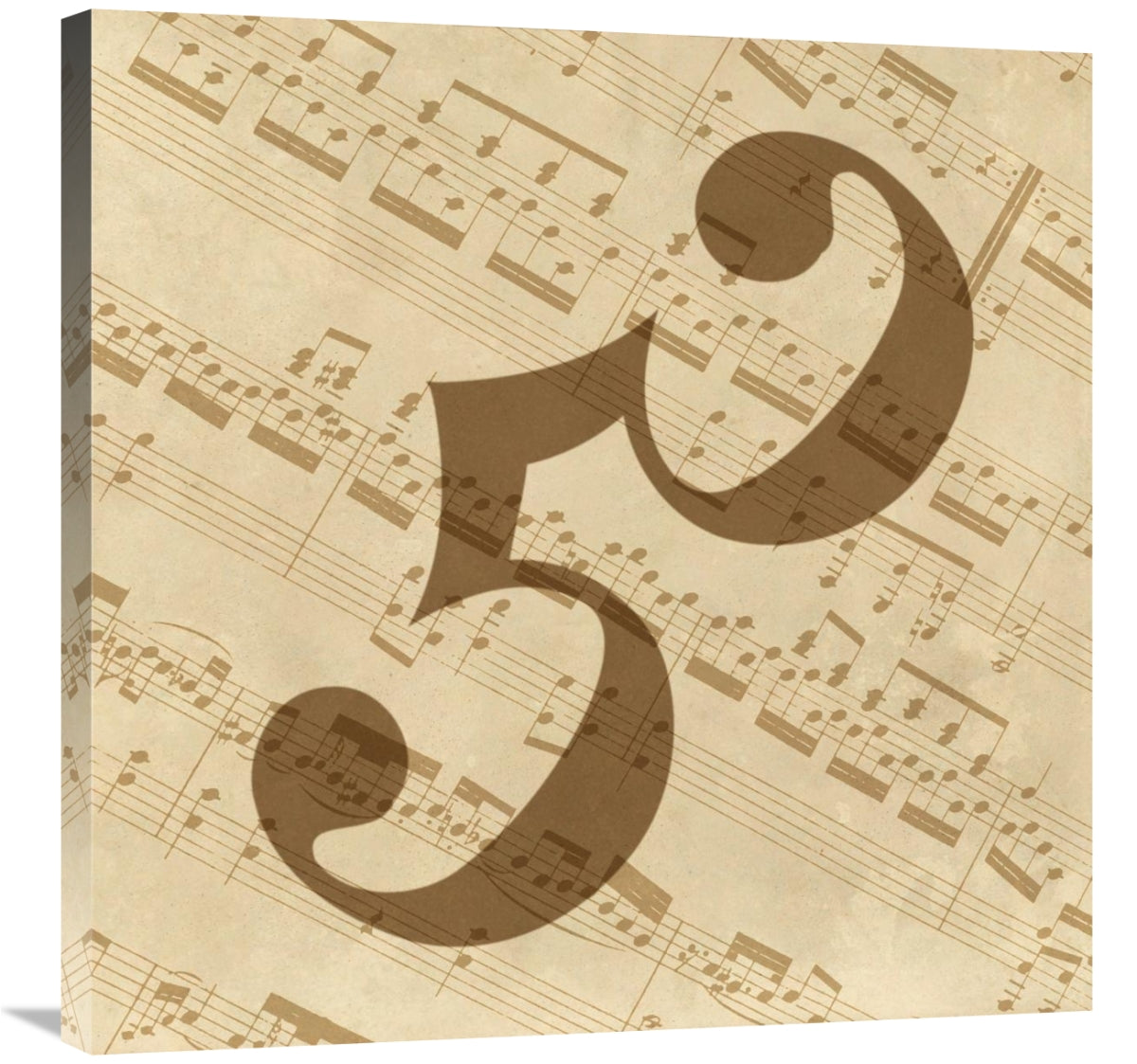 Music - Alto Clef-Canvas Art-30X30