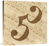 Music - Alto Clef-Canvas Art-30X30