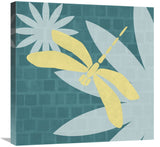 Bright Bugs: Dragonfly-Canvas Art-24X24
