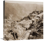 American River, California, From Green Bluffs, 1866-1869-Canvas Art-22X22