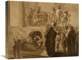 Christ Before Pilate-Canvas Art-24X20
