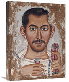 Mummy Portrait Of A Bearded Man-Canvas Art-18X24