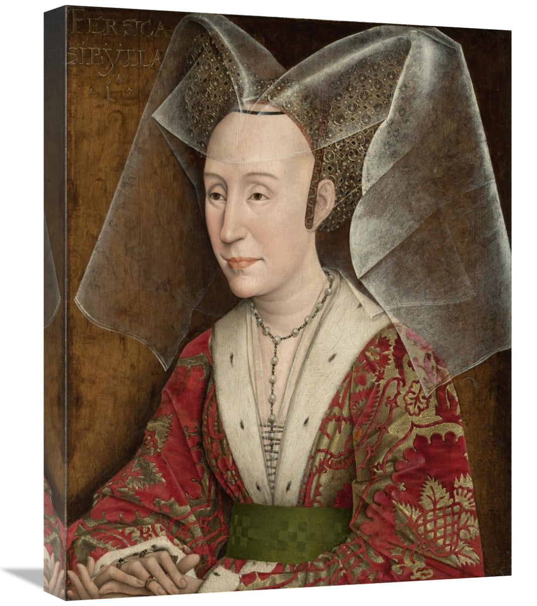 Portrait Of Isabella Of Portugal-Canvas Art-20X24