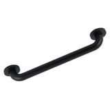 Kingston Brass GDR814160 Silver Sage 16Inch X 11/4Inch OD ADA Grab Bar, Matte Black