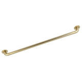 Kingston Brass GDR814367 Silver Sage 36Inch X 11/4Inch OD ADA Grab Bar, Brushed Brass