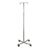 IV POLE 4 LEG 2 HOOK LUMEX