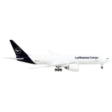 Boeing 777F Commercial Aircraft Lufthansa Cargo White With Dark Blue Tail 1/400 Diecast Model Airplane By Geminijets