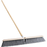 Genuine Joe GJO60467, Heavyduty Floor Sweep and Handle, 1 Each 24 Polypropylene Bristle 60 Handle Length 1.25 Handle D