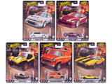Boulevard 106110 5 piece Set Premium 2024 Series Diecast Model Cars by Hot Wheels