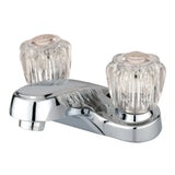 Kingston Brass GKB161 4 in. Centerset Bathroom Faucet, Polished Chrome