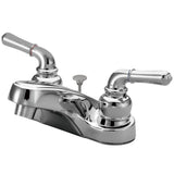 Kingston Brass GKB251B 4 in. Centerset Bathroom Faucet, Polished Chrome
