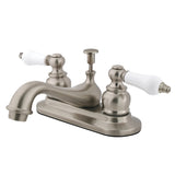 Kingston Brass Gkb608B 4 In. Centerset Bathroom Faucet, Brushed Nickel