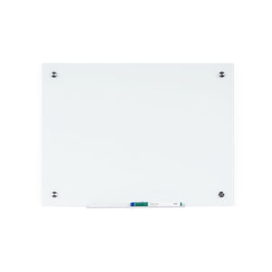 River Glass Dry-Erase Board, 24 X 36, Non-Magnetic