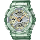 G-Shock GMAS110GS-3A Skeleton Watch, Gold/Silver