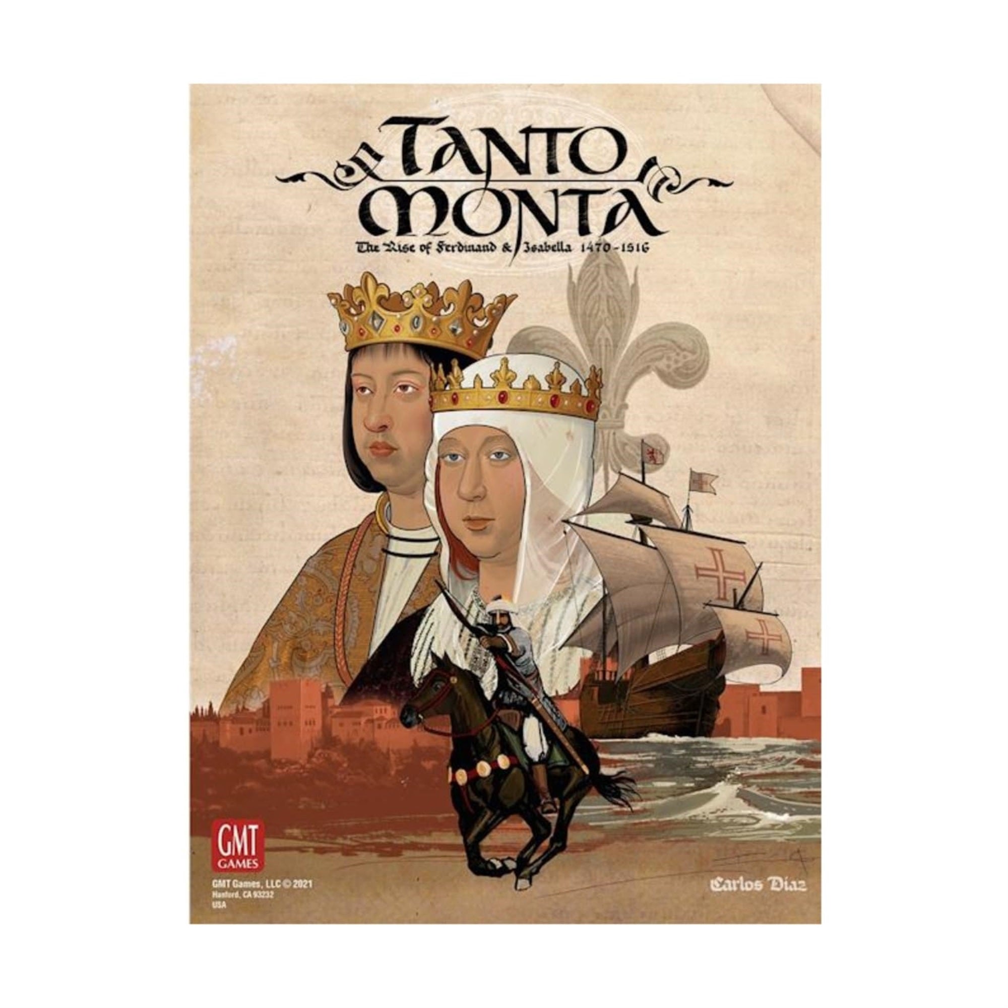 Gmt Games Tanto Monta - The Rise Of Ferdinand & Isabella 1470-1516