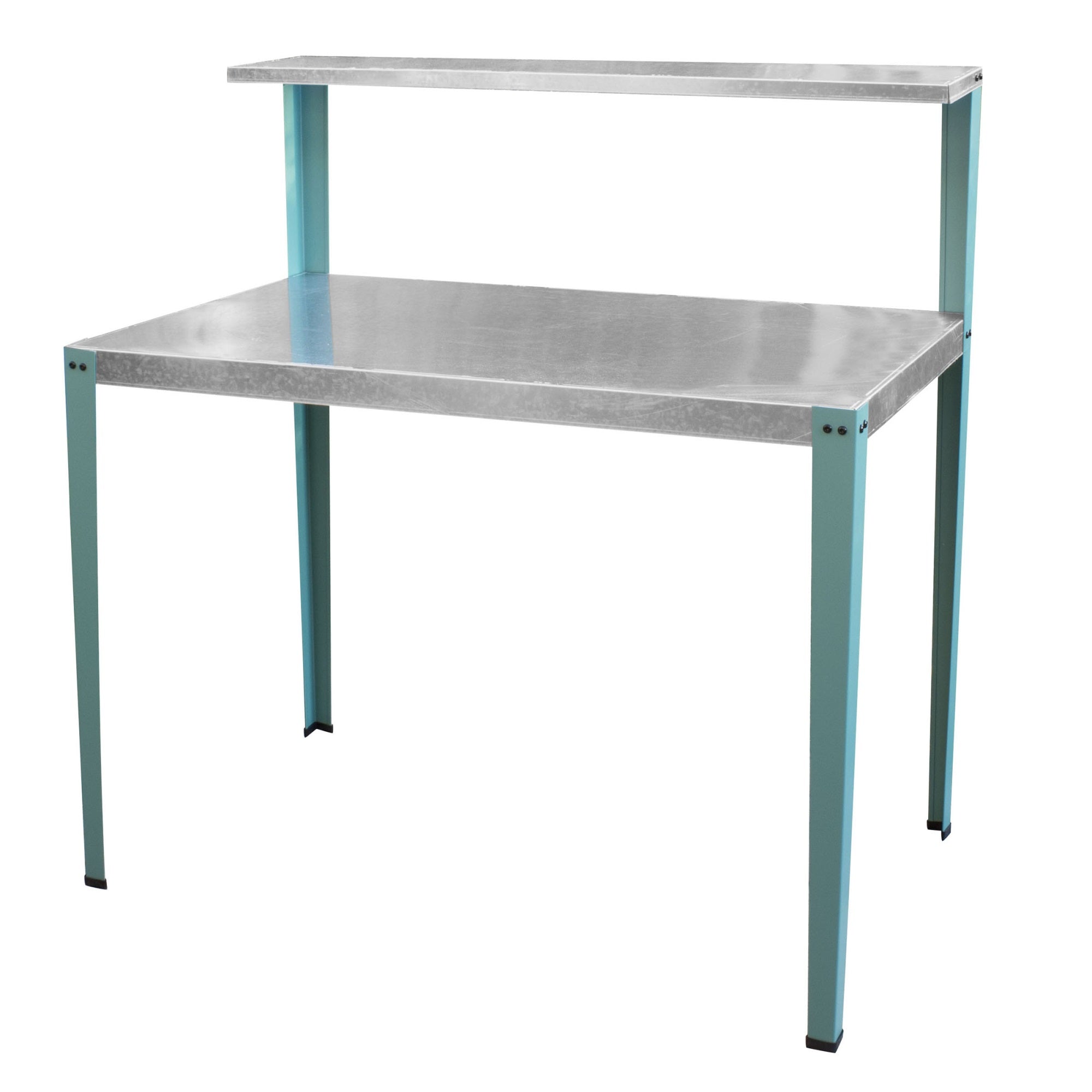 Amerihome Multi-Use Steel Table/Work Bench With Teal Legs