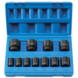 11-Piece 1/2 In. Drive 8-Point Sae Impact Socket Set